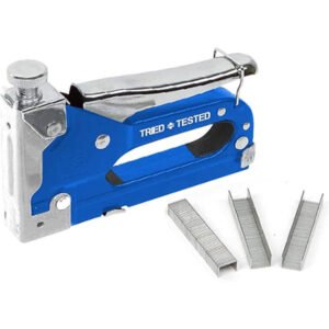 TT139 Tried + Tested Heavy Duty Steel Staple Gun Kit (with 200 Staples)