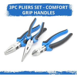 TT233 Tried + Tested Pliers & Cutters Set (3 Pieces)